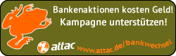 Bankwechselkampagne spenden! Bankwechselkampagne spenden!