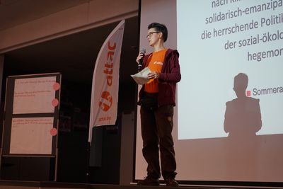 Christiane Kühnrich eröffnet das Programm der Sommerakademie