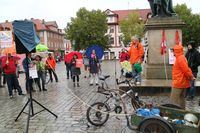 Demonstration in Erlangen