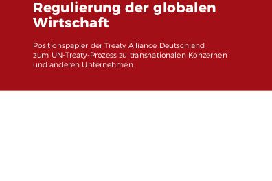 Positionspapier (2/19) der Dt. Treaty Allianz zum Download