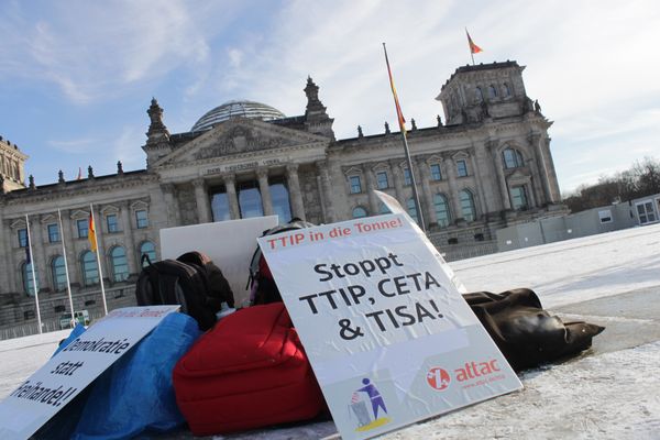 Protest-Stilleben Protest-Stilleben