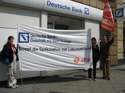 Aktion zur Deutschen Bank am 24.4. Aktion zur Deutschen Bank am 24.4.